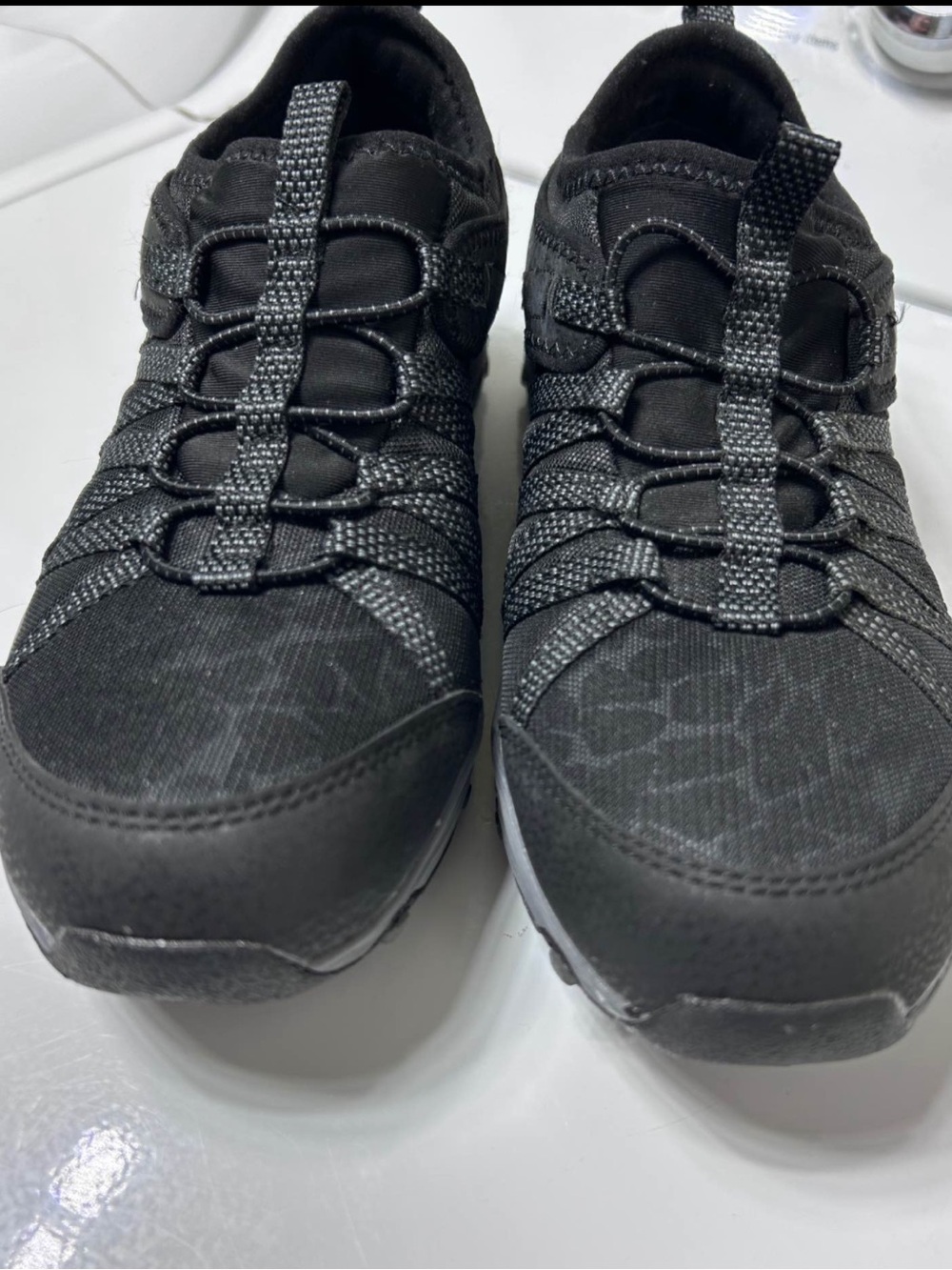 Skechers Women's Seager Hiker Shoes in Black, US Size 9